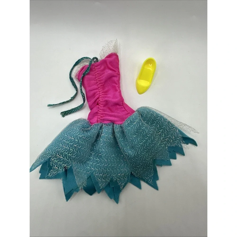 Vintage 1985 Jem and the Holograms Jerrica Flash N Sizzle Dress Shoes Outfit